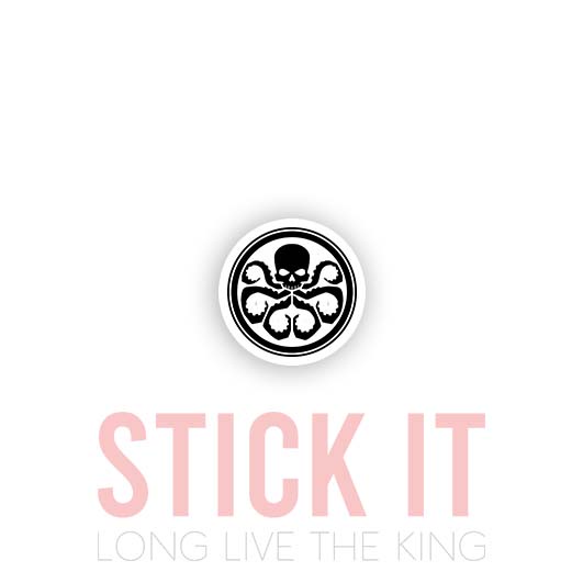 

Stiker sablon setrika DTF kaos baju sticker vinyl hydra marvel agents of shield gamer 77