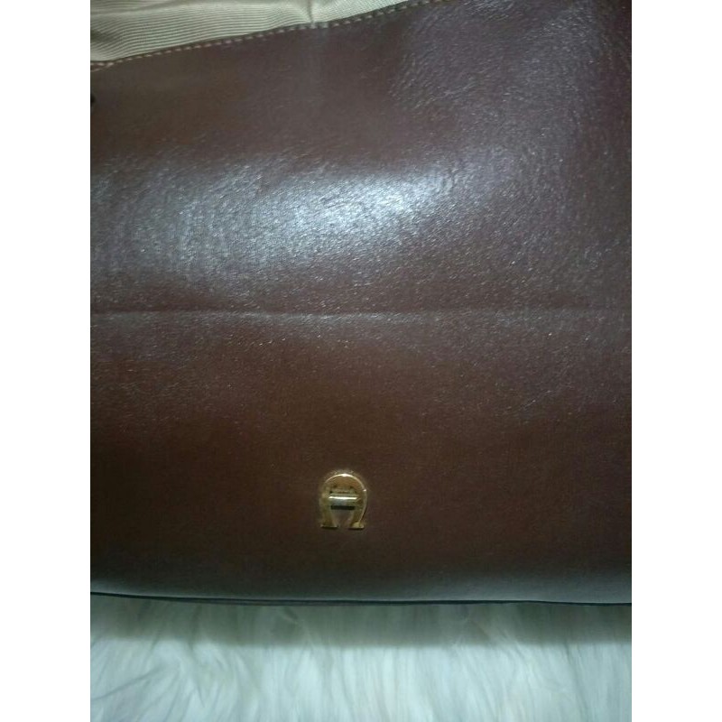 Hobo Aigner kanvas mix kulit .