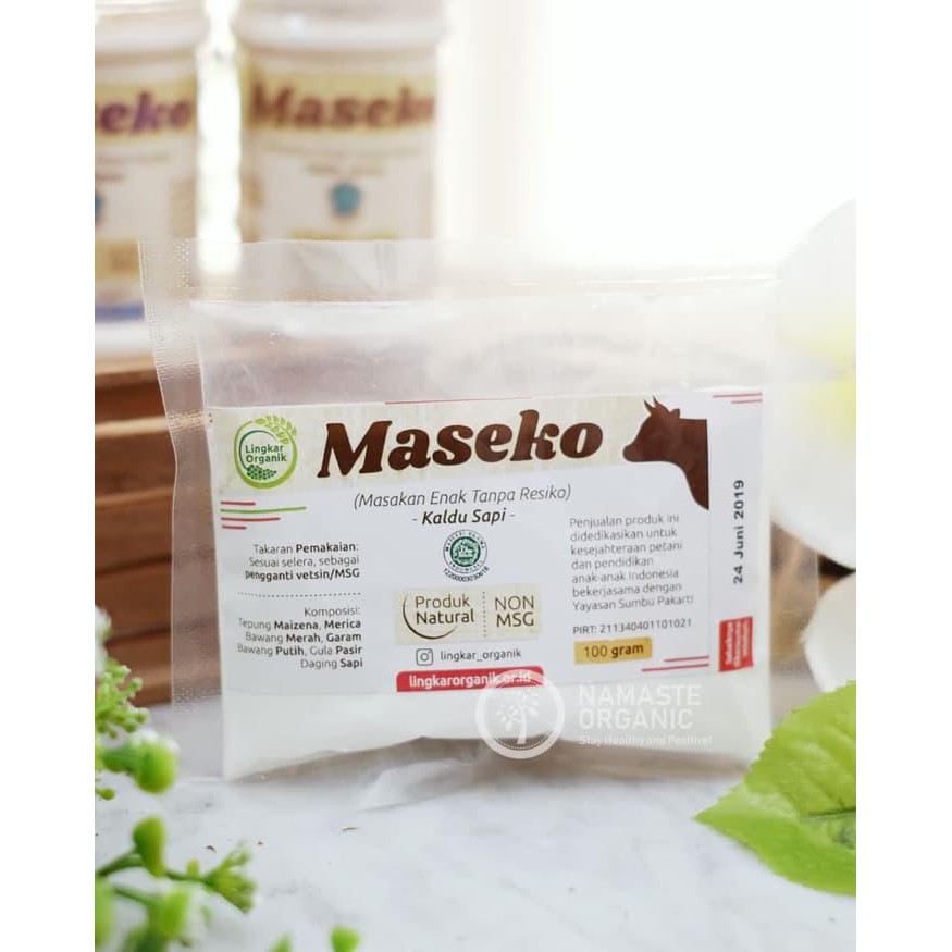 

Paling Murah Lingkar Organik - Maseko Kaldu Sapi Plastik 100Gr Terupdet