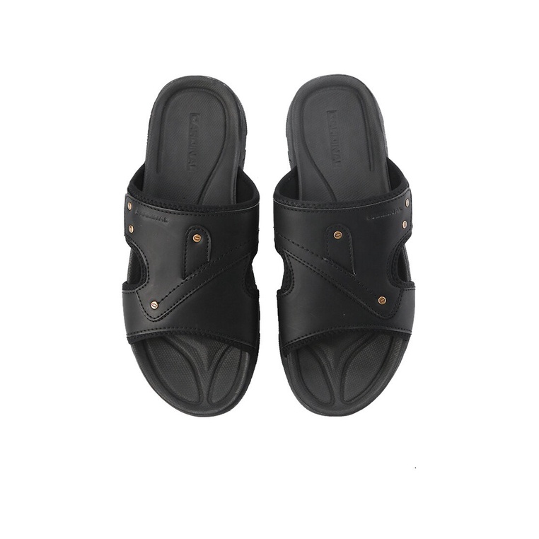 SANDAL SLIDE PRIA CARDINAL ORIGINAL CASUAL TERBARU HITAM CA08