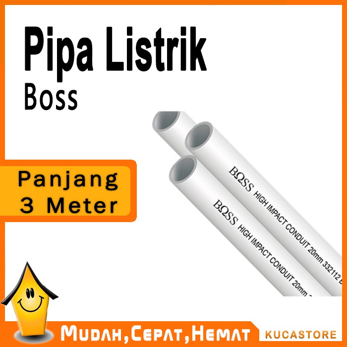 Pipa Paralon Listrik Boss