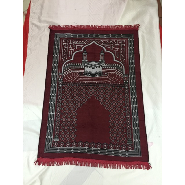 Sajadah turkey motif ka’bah 03