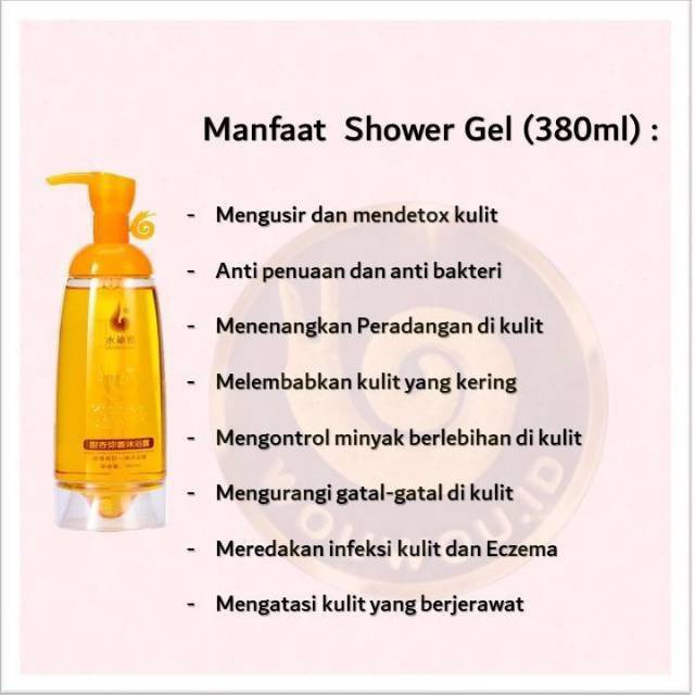 WOUWOU Sweet almond shower gel 380ml