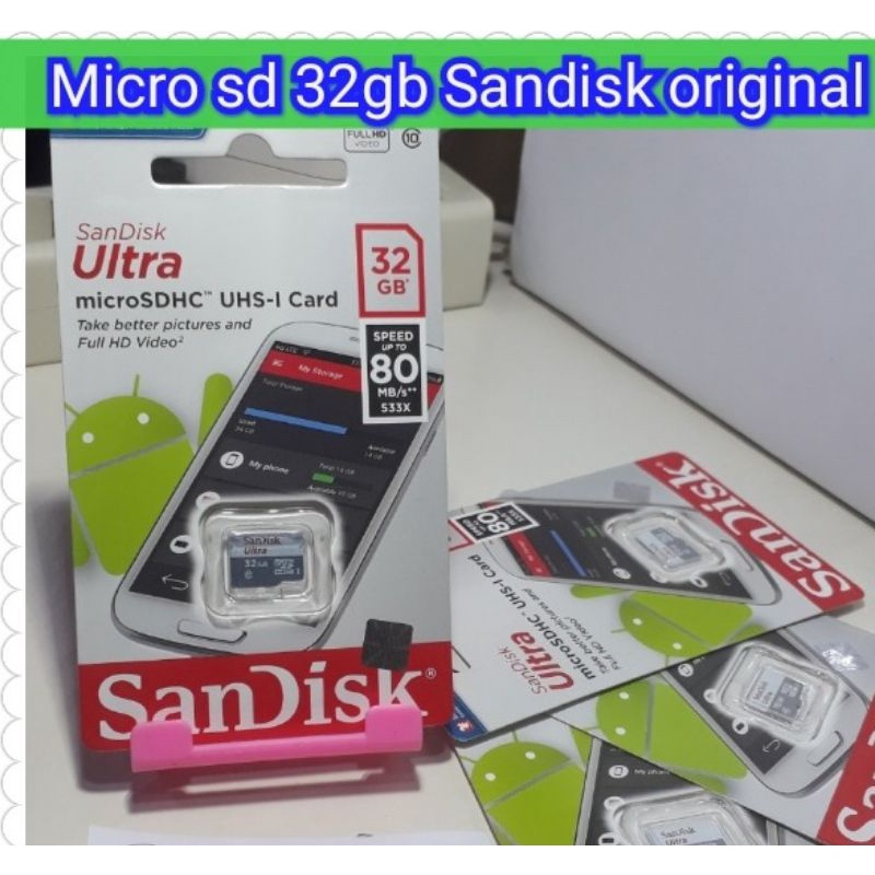 Memory Hp 32gb Mmc Hp Original Sandisk Micro Sd Sandisk 32 Gb