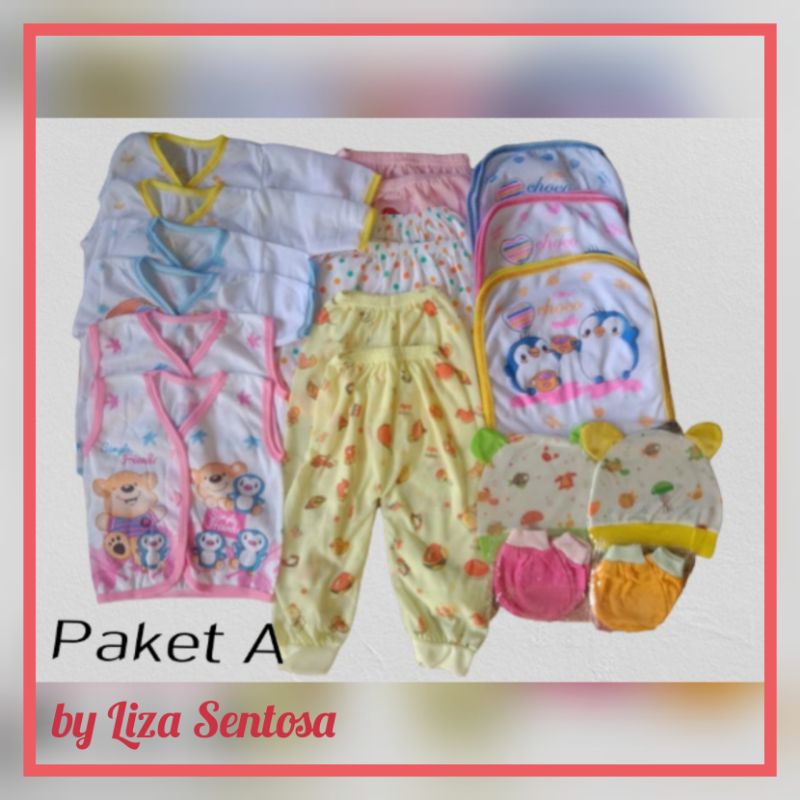 Paket Lengkap Baju Bayi Baru Lahir Murah Untuk Laki Laki Perempuan Newborn Set Model Terbaru