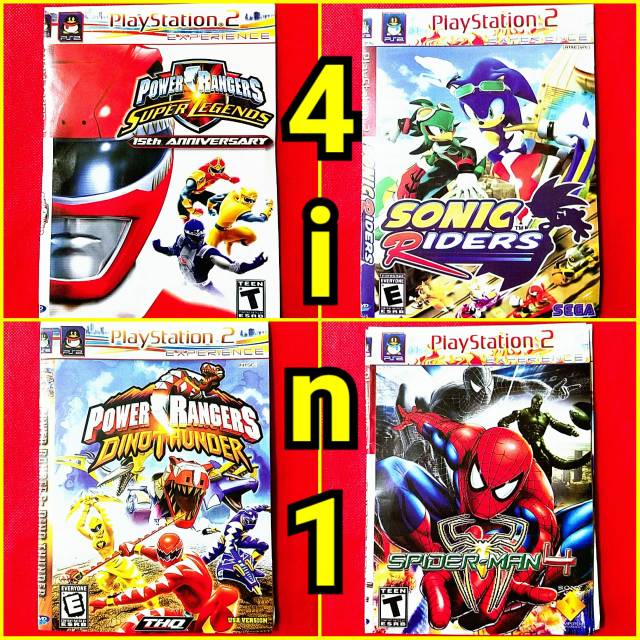 Paket kaset PS 2 Experience terbaru