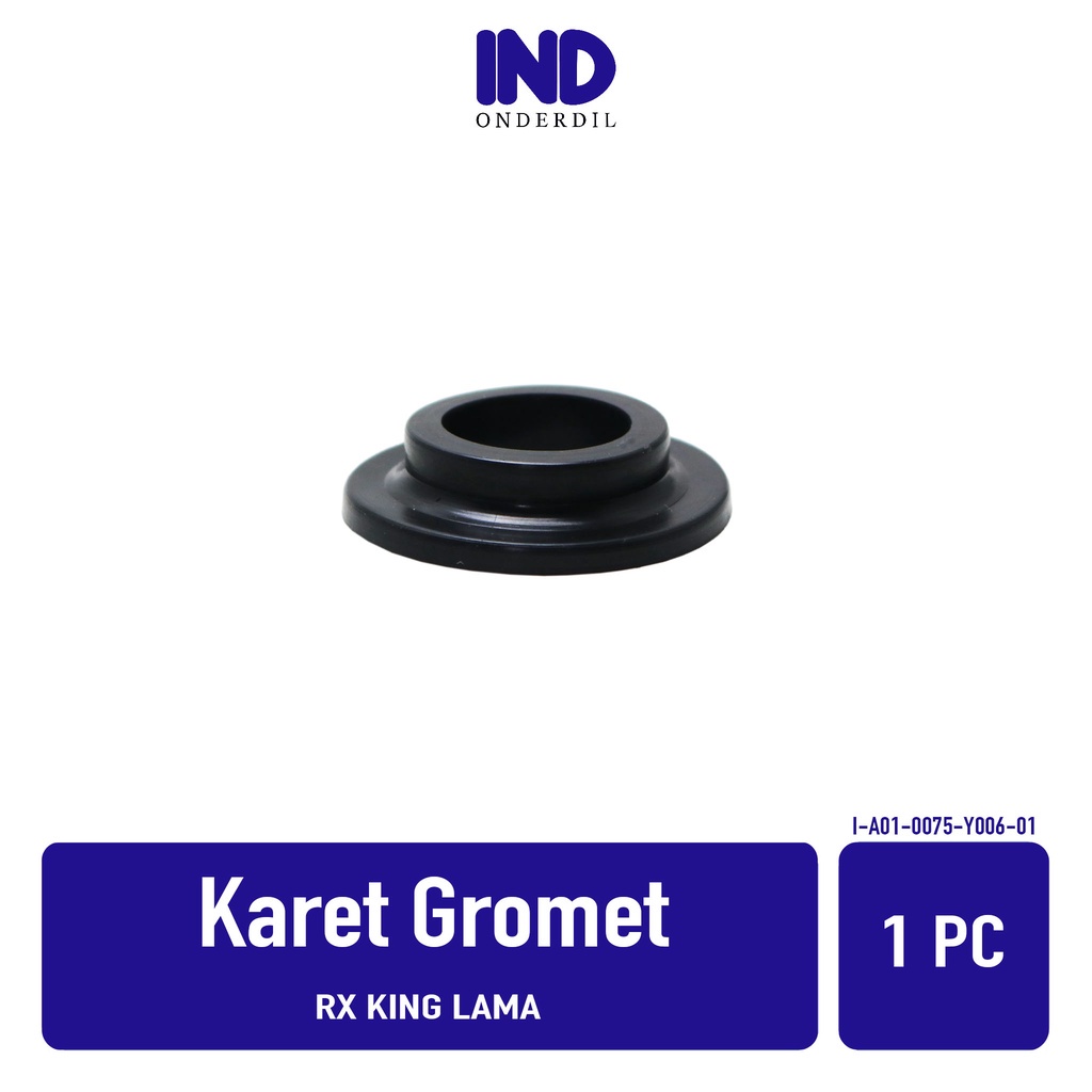 Karet Gromet-Grommet-Gormet Leher Tabung Oli Samping RX King Lama-Old