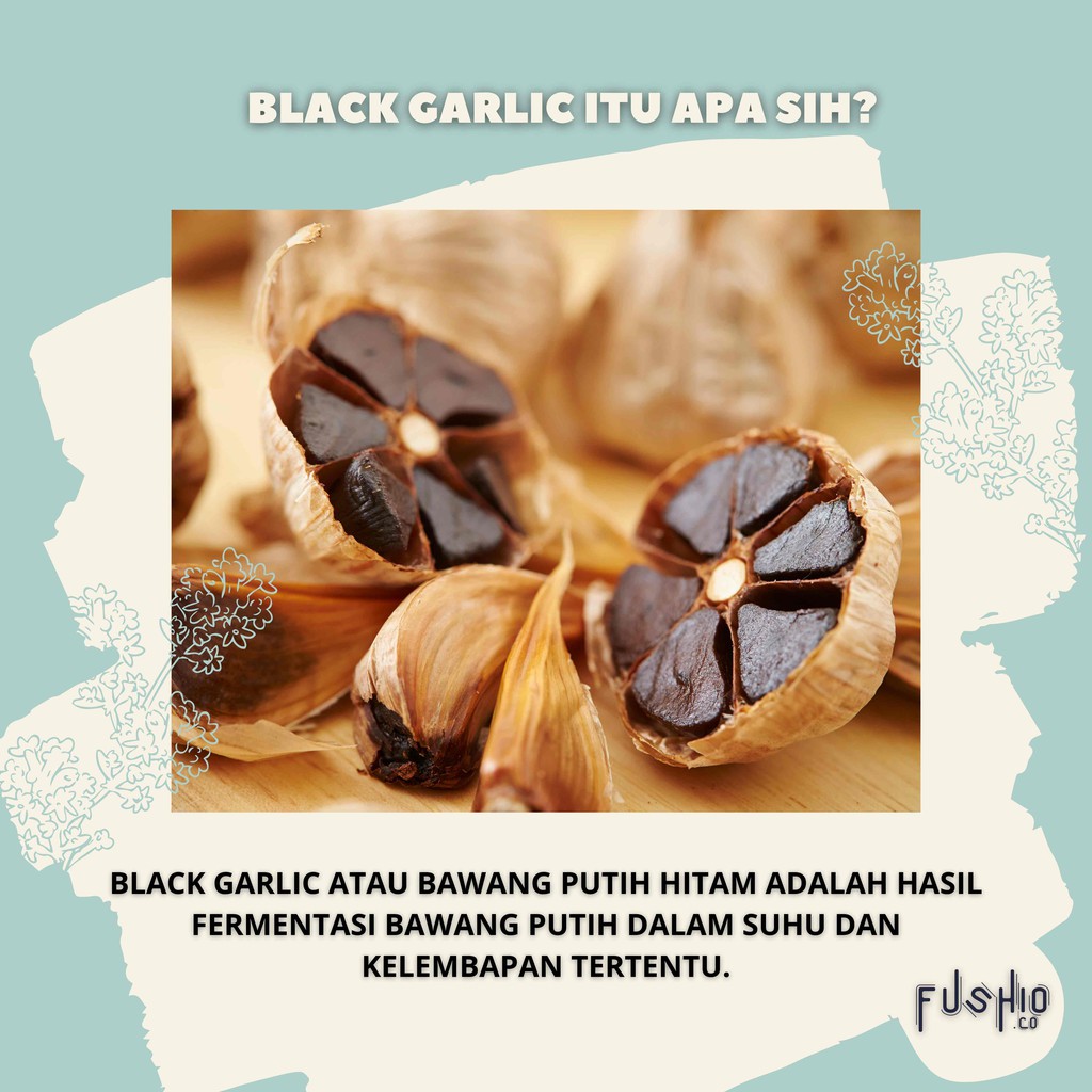

Fushio - Black Garlic (Bawang Putih Hitam) 200 Gram