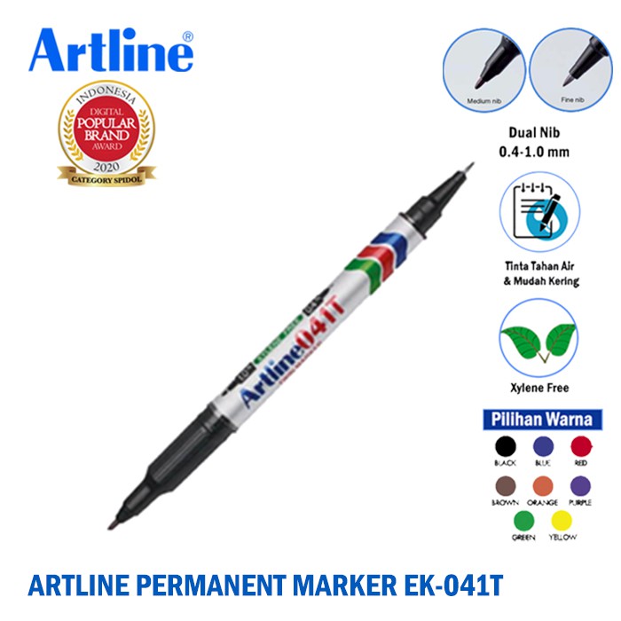 

ARTLINE PERMANENT MARKER EK-041T 0.4-1.0MM