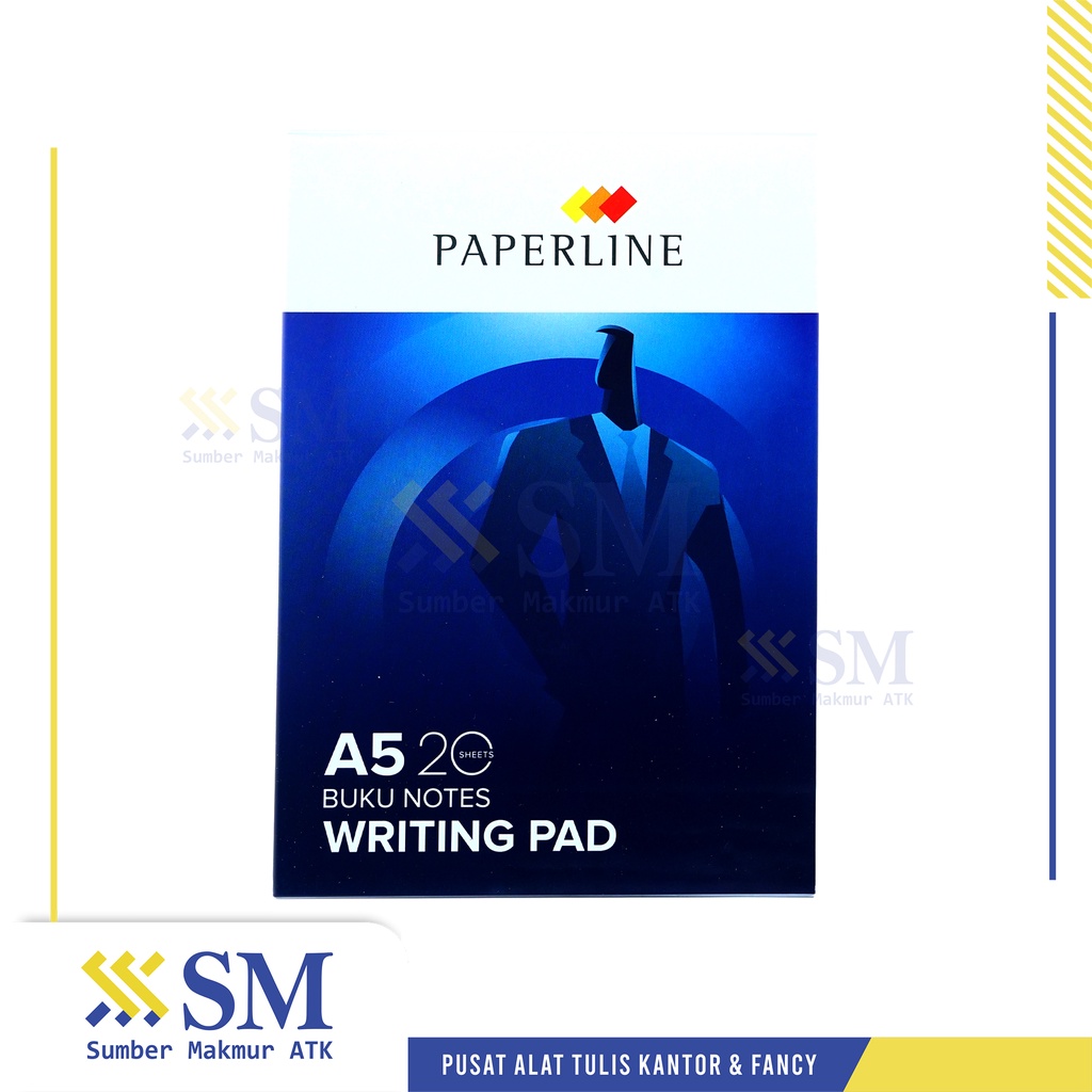 

BLOCK NOTE / WRITING PAD PAPERLINE A5 20 LEMBAR