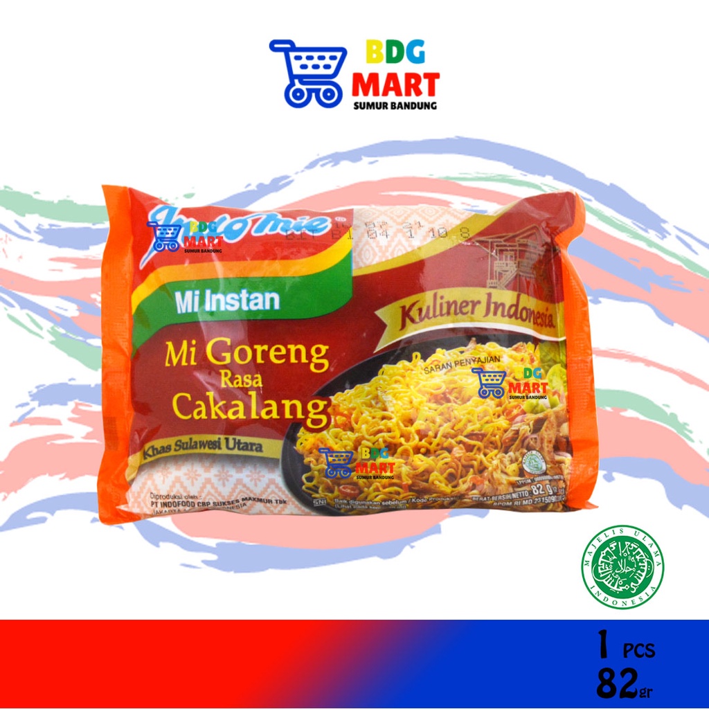 

ECER Indomie Kuliner Mi Cakalang Goreng Mie Instan Manado Halal - 82gr