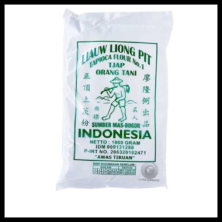 

TERBARUU!! Sagu Tani Cap Liauw Liong Pit 1 DUS | Tepung Tapioka Sagu Pak Tani COD