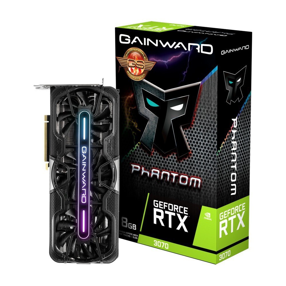 VGA CARD GAINWARD Geforce RTX 3070 PHANTOM GS 8GB GDDR6 NON LHR