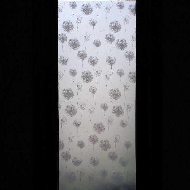 Stiker Kaca/sticker Kaca Film /pelapis Kaca Motif Bunga Kapas