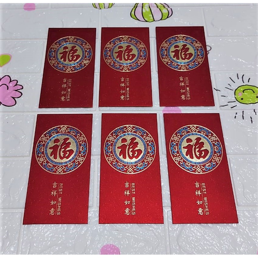 

Angpao Imlek Netral Fuk Premium Quality Murah LL1083 Isi 6 Semi Karton Tidak Mix Motif Mewah