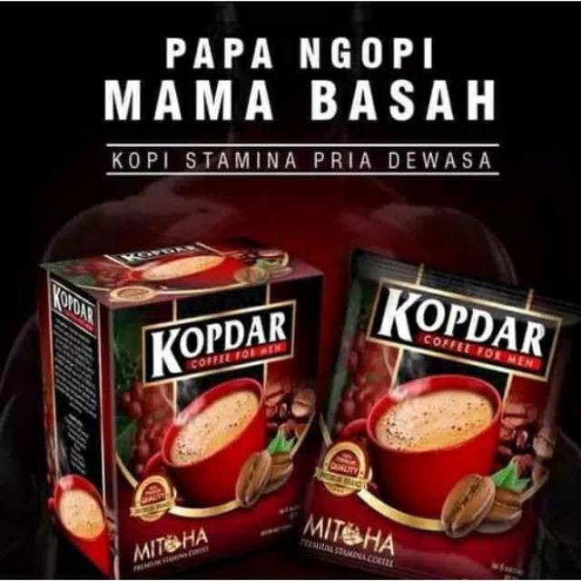 

KOPDAR / Kopi Stamina dan Vitalitas Pria / Kopi Kejantanan / JOSS