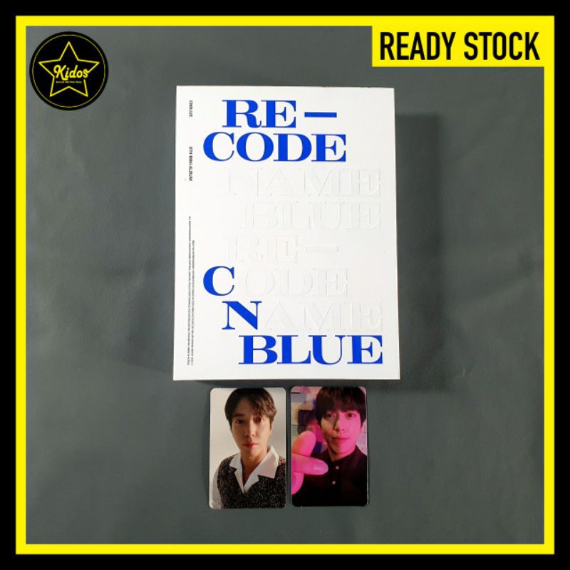 [READY] CNBLUE - RE-CODE / RECODE [UNSEALED] YONGHWA / MINHYUK / JUNGSHIN PC / PHOTOCARD