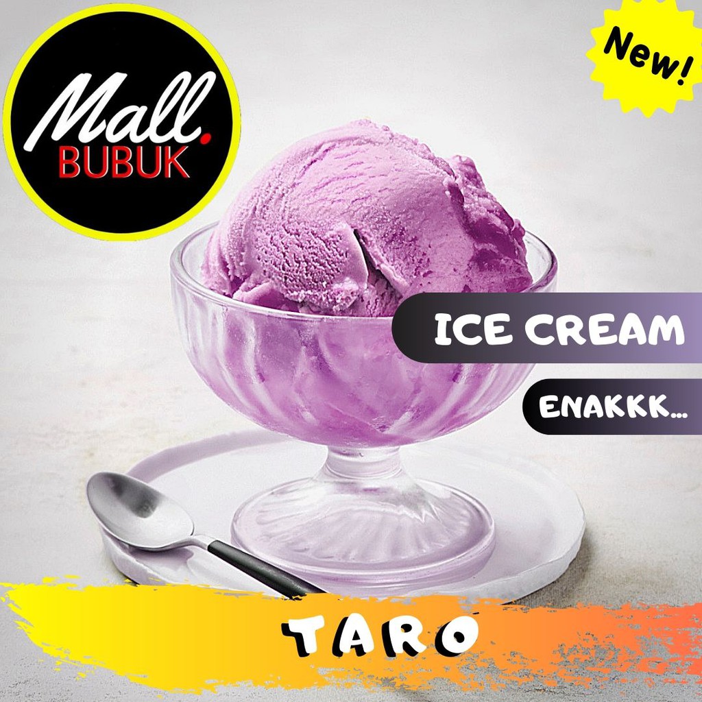 

HARD ICE CREAM rasa Taro 1Kg - Bubuk ICE CREAM rasa Taro 1Kg