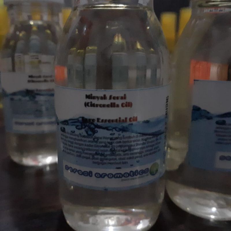 Minyak Atsiri Sereh Wangi/Citronella Essential Oil