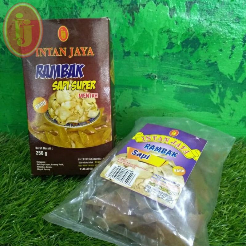 

Rambak Sapi Mentah
