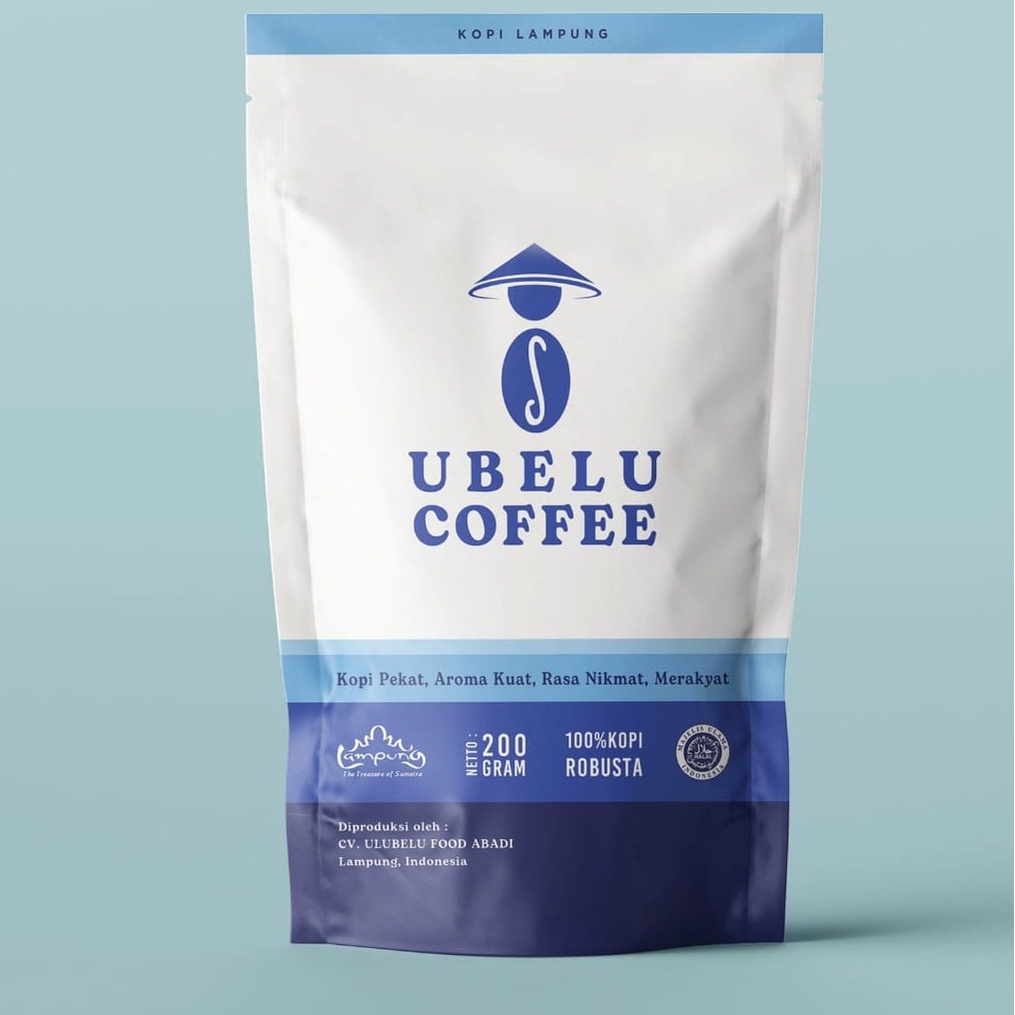 

UBELU COFFEE - Kopi Lampung 100% Asli Bubuk Hitam