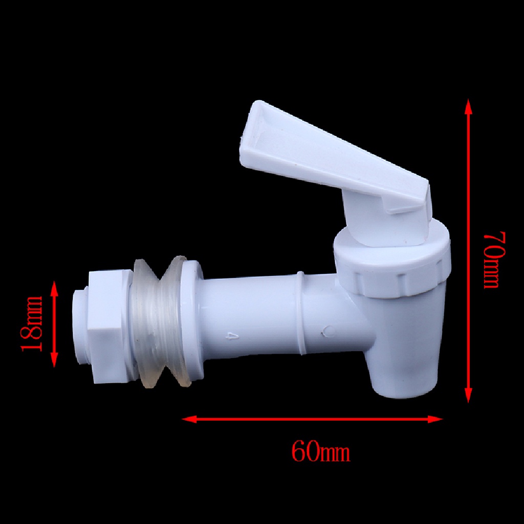 【seasonoun】 Plastic Water Dispenser Tap Thread Dia Bottled Water Dispenser Spigot Faucet .