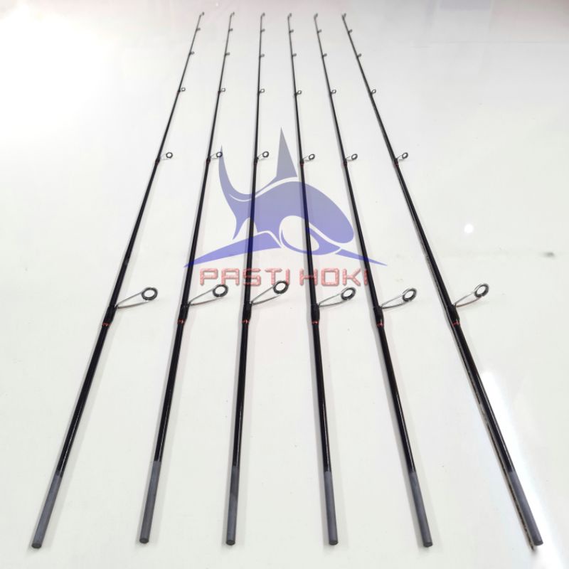 sambungan joran UL / atasan joran UL carbon solid 100 cm