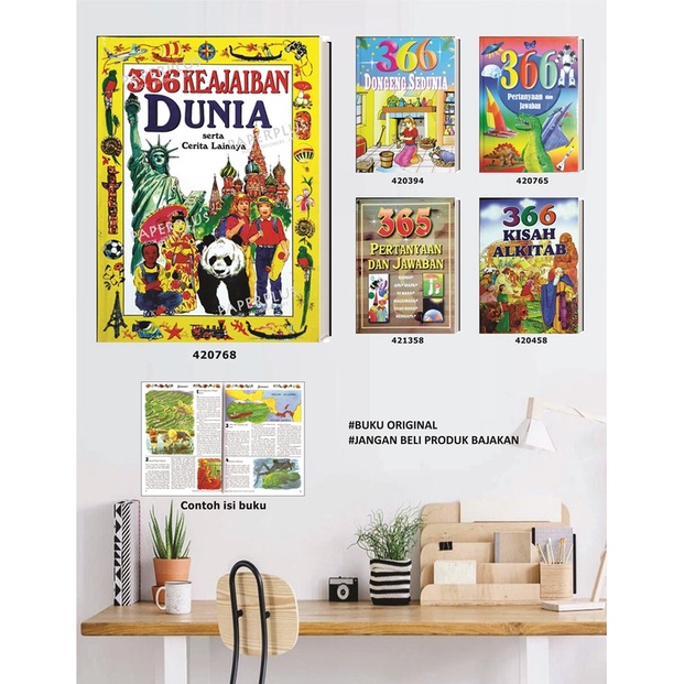 Buku Cerita Anak / 366 Keajaiban Dunia Serta Cerita Lain