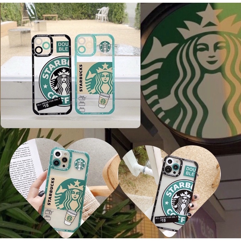 starbucks case untuk oppo vivo samsung xiaomi huawei infinix