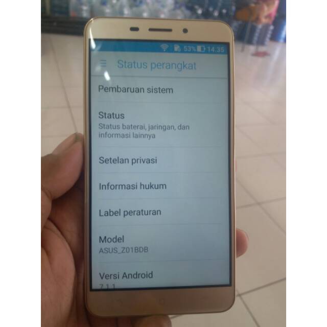 asus Z01BDB ram 4/32 sinyal 4g kelengkpn hp ONLY TAPI SEGEL gel no minus pokok ny lancar jaya