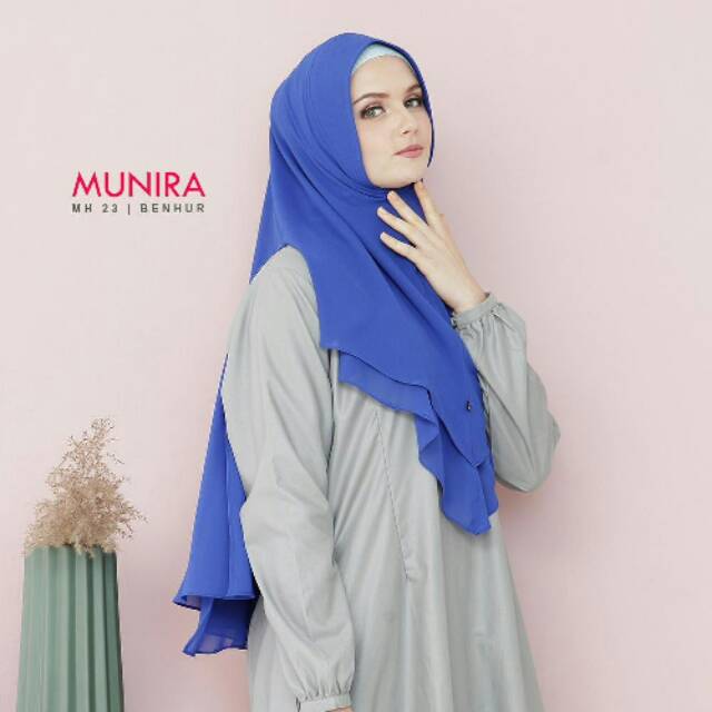 HIJAB INSTAN / MH23 MUNIRA  / WARNA BENHUR