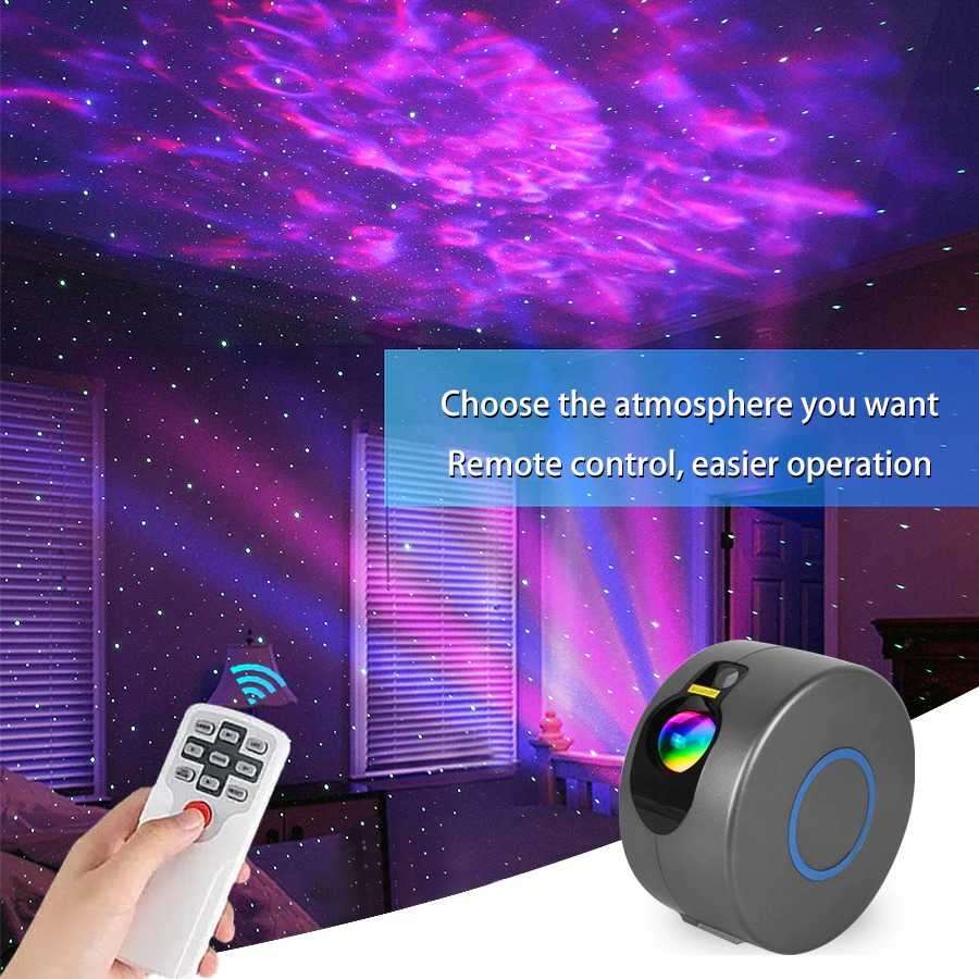 VooVoo Lampu Proyektor Tidur Cahaya Bintang Galaxy Light - GX-333