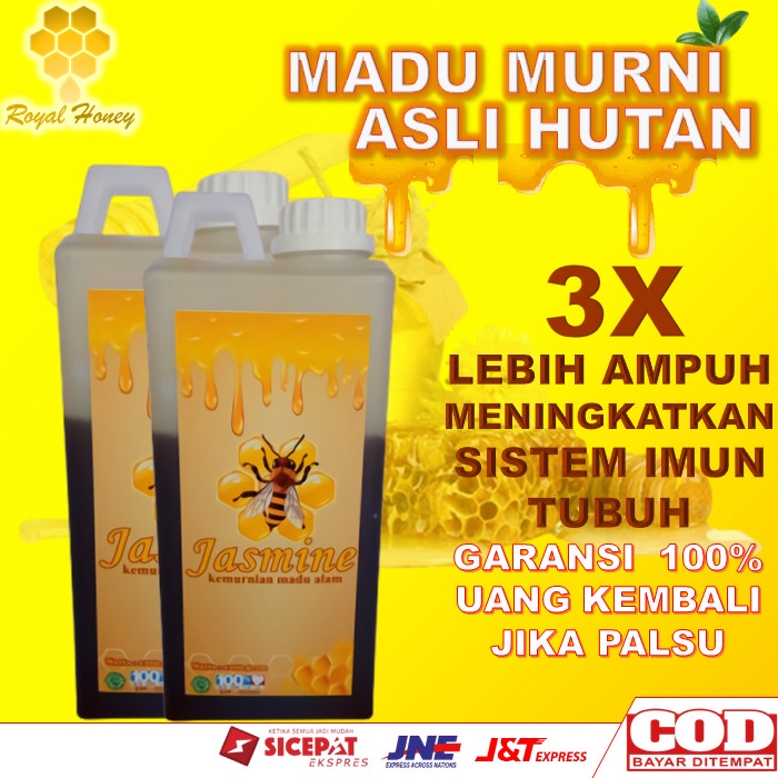 

b01n1nh Madu Asli/Madu Murni/Madu Hutan Kalimantan 1Kg Melifera Ds201Fs