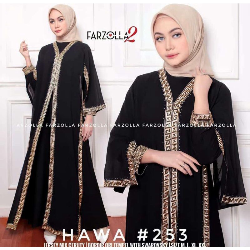 Exclusive Abaya Basic Abaya Arab Saudi Hitam Abaya Dhubai Turki Modern Motif Renda Kain Jetblack