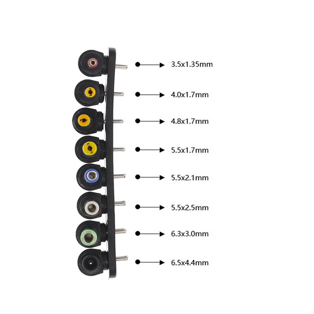 8in1 Adapter Konektor Power DC Universal Untuk Laptop / Notebook (house2020)