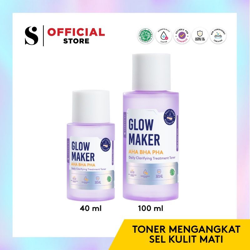 SOMETHINC GLOW MAKER AHA BHA PHA Clarifying Treatment SUPPLE POWER Hyaluronic9+ Onsen Essence Toner