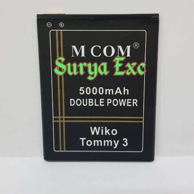 Baterai Wiko Tommy 3 Wiko Tommy3 Tomy3 Double IC Protection