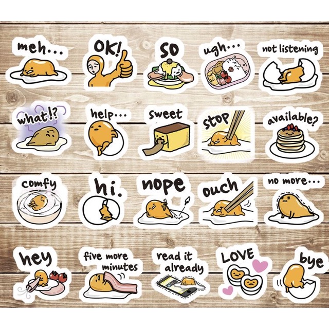 

sticker gudetama