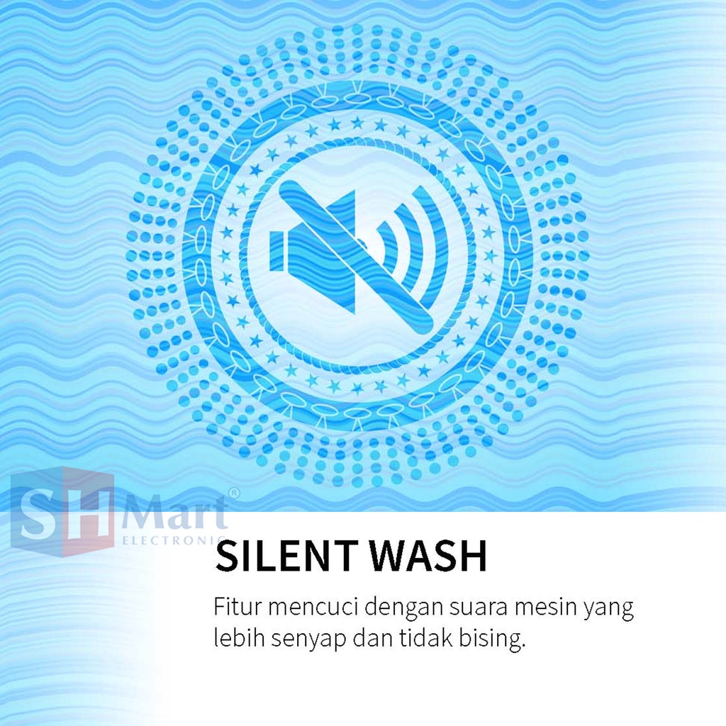 MESIN CUCI FRONT LOADING SHARP KAPASITAS 7 KG ES-FL1073 / ESFL1073 QUICK WASH SERIES GARANSI RESMI