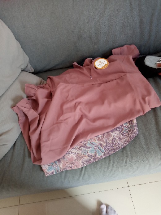 Goldyna Gamis Kurung | Gamis Batik Seperti Setelan Batik Muslimah | Rok Batik | Gamis Seragam Batik