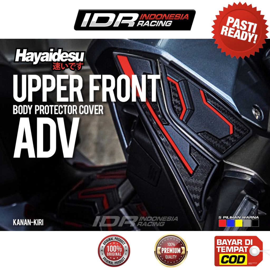 Hayaidesu Upper Front Cover ADV 150 Kiri Kanan Aksesoris Variasi Honda
