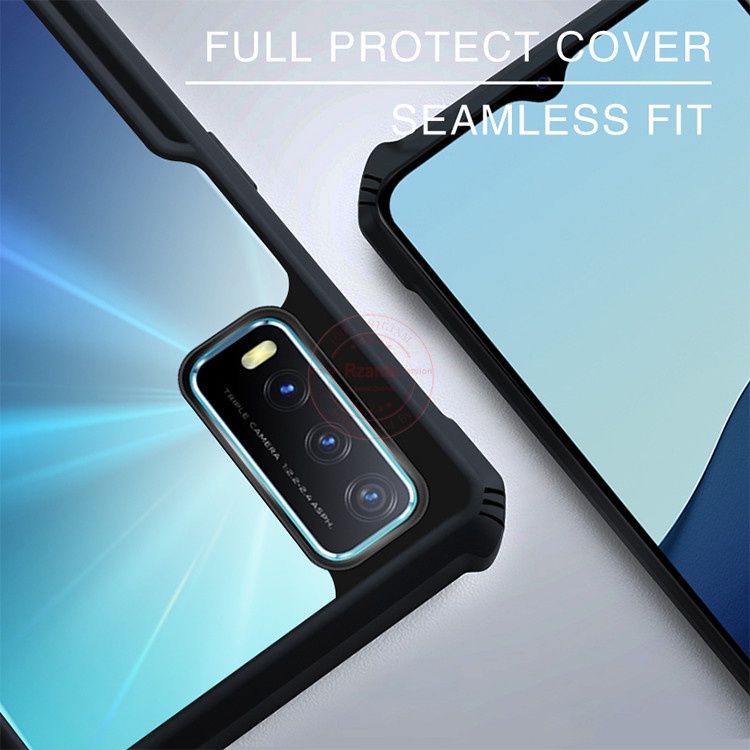 Case VIVO Y20 Armor Fusion Shockproof Transparent Premium Casing