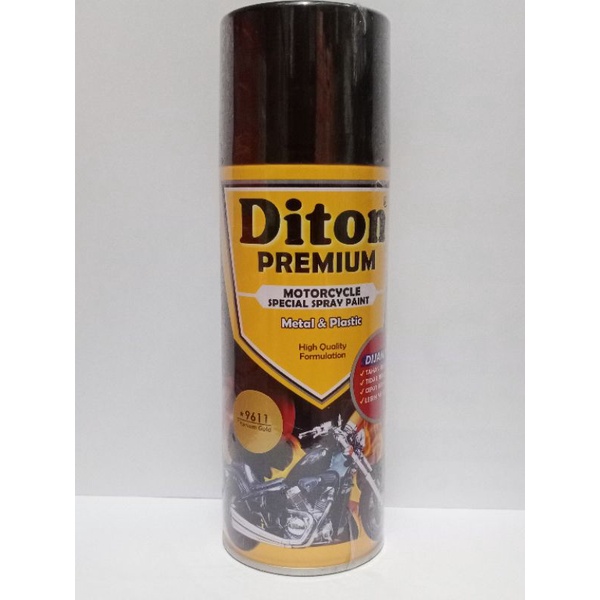 Pilox cat semprot DITON PREMIUM * Titanium Gold 9611