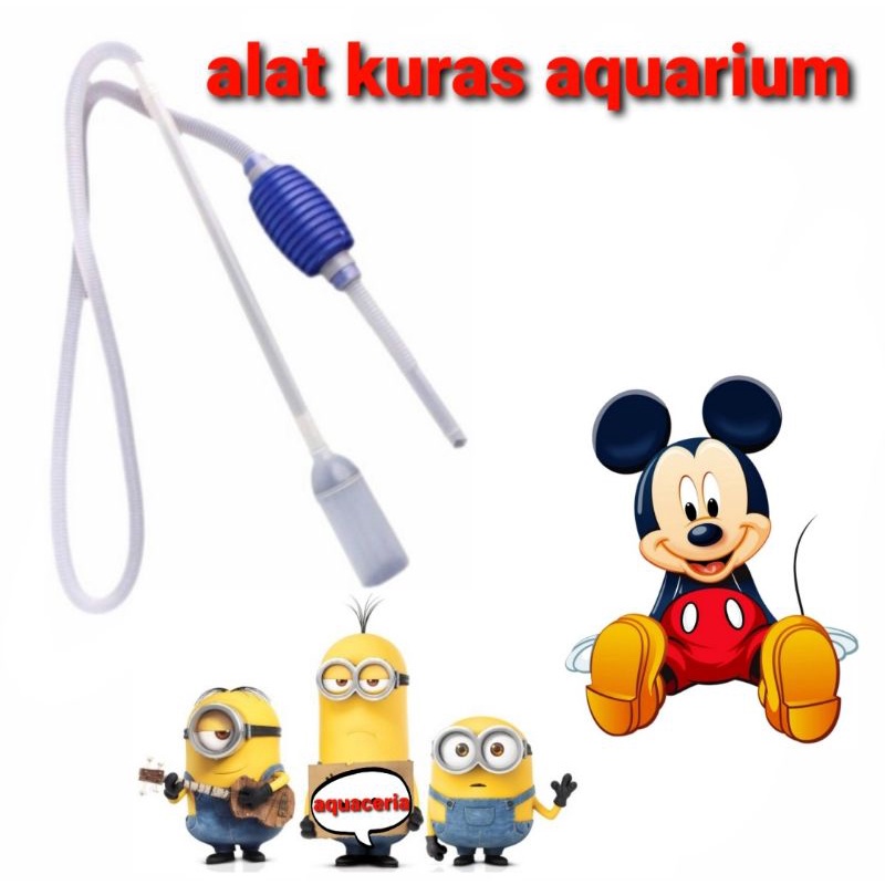 alat kuras aquarium manual cleaner pump