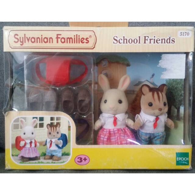 sylvanian families school friends