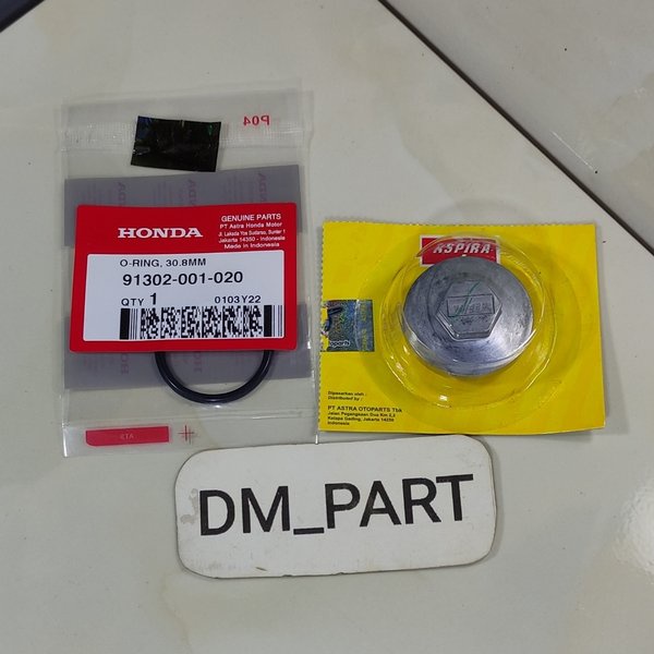 Baut 17 Tutup Filter Saringan Oli Beat Vario Scoopy Spacy Street Vario 125 150 Matic Asli Ori Honda 