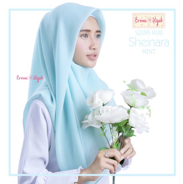 SQUARE SHEINARA HIJAB by ERMA HIJAB