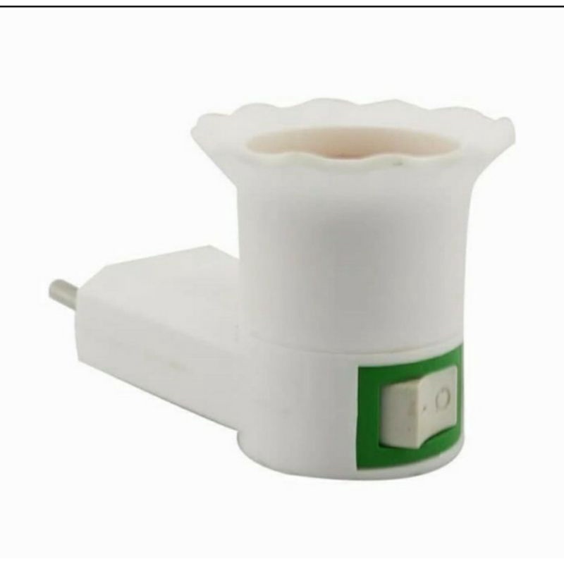 Fitting Colok + switch/ Fitting Lampu tidur e27(umum) jiamei harga grosir