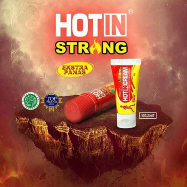 HOT IN CREAM TUBE120/60 gr /HOTIN CREAM /ATASI CAPEK DAN PEGAL