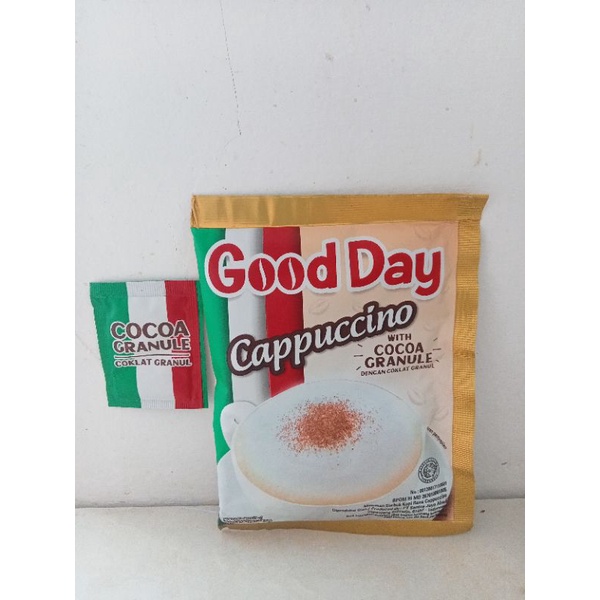 

Kopi Good Day Cappucino 25 gram /ecer